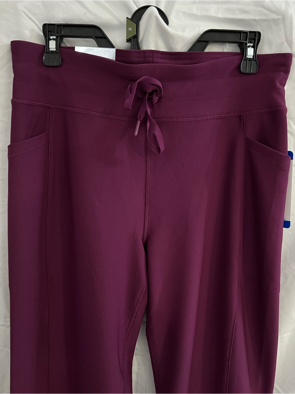 32 Degree Women's High-Waist Drawstring Pocket Pants - Plum #194